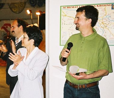 Bogusława Nykiel-Ostrowska i Adam Gruszecki