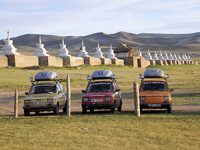 Maluchami do Mongolii
