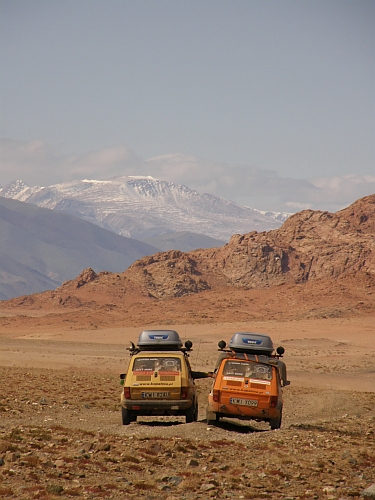 Maluchami do Mongolii
