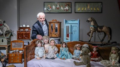 Wystawa dawnych zabawek