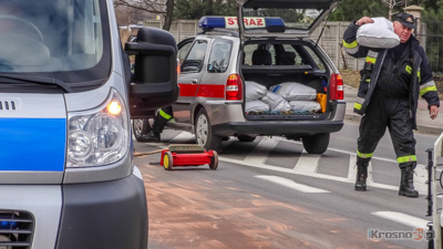 Zanieczyszczenie na ul. Tysiclecia