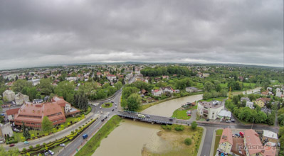 Stan rzeki Wisłok w Krośnie