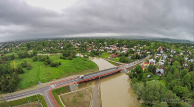 Stan rzeki Wisłok w Krośnie