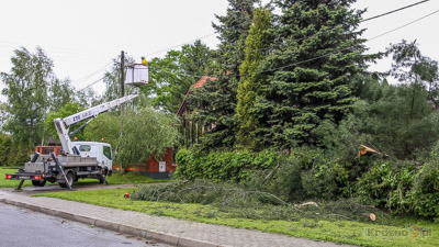 Stan rzeki Wisłok w Krośnie