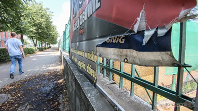 Reklamy na ulicy Legionów