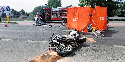 Wypadek na al. Jana Pawa II