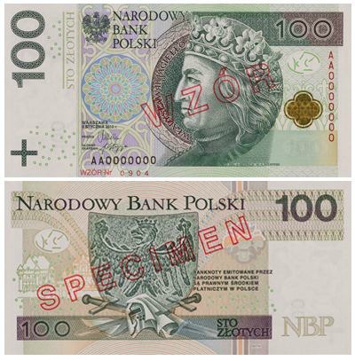 Banknot 100 zł