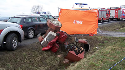 Wypadek w Potoku