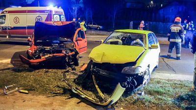 Kolizja na ulicy Bursaki