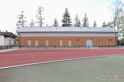Budynek przy stadionie