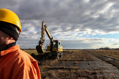 Budowa pasa startowego