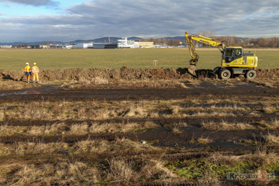 Budowa pasa startowego